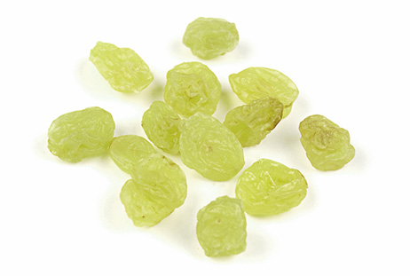 Green raisins